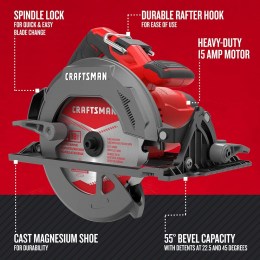 Sierra Circular--15-Amp CRAFTSMAN 1